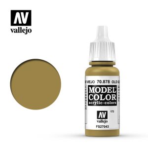 Vallejo Model Color Acrylic Metallic Old Gold 17ml