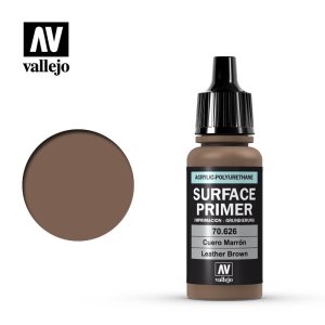 Vallejo Surface Primer Leather Brown 17ml