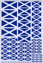GB Scotland St Andrews Saltire - Decal Multipack
